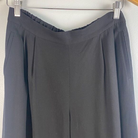 EILEEN FISHER TENCEL™ Ponte Cropped Wide-Leg Pants - Picture 6 of 8